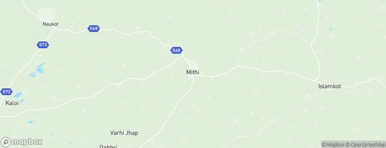 Mithi, Pakistan Map