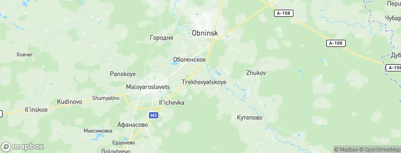 Mitinka, Russia Map