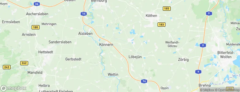 Mitteledlau, Germany Map