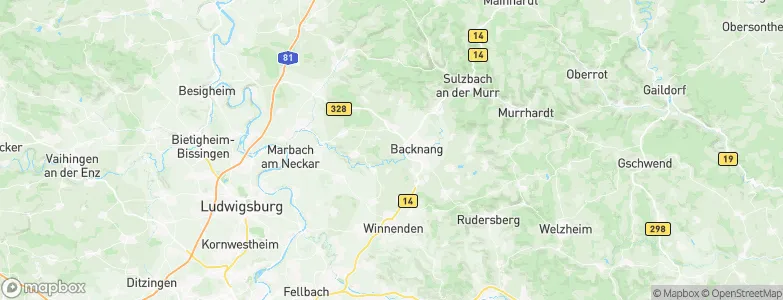 Mittelschöntal, Germany Map