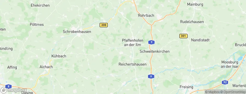 Mitterscheyern, Germany Map