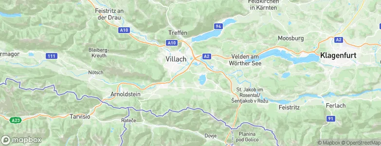 Mittewald, Austria Map
