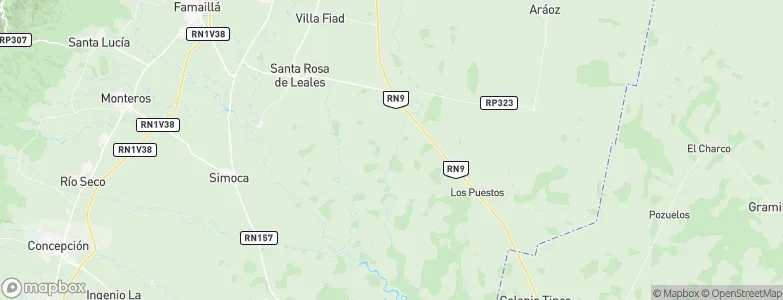 Mixta, Argentina Map