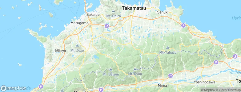 Miyaji, Japan Map