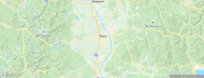 Mizusawa, Japan Map