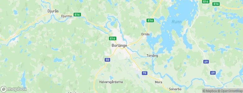 Mjälga, Sweden Map