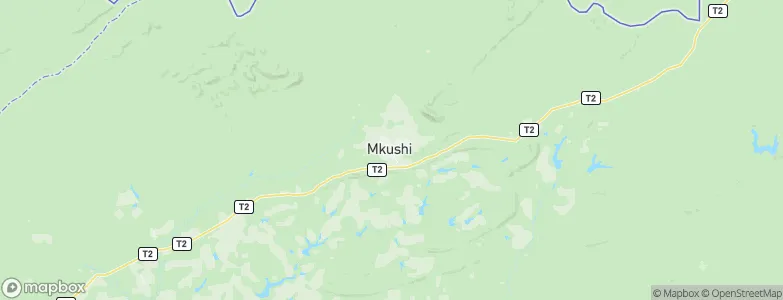 Mkushi, Zambia Map