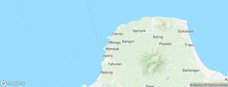 Mlonggo, Indonesia Map