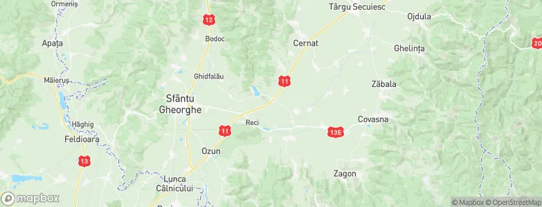 Moacşa, Romania Map