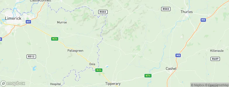 Moanvaun, Ireland Map