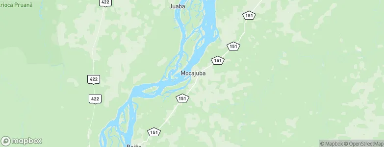 Mocajuba, Brazil Map