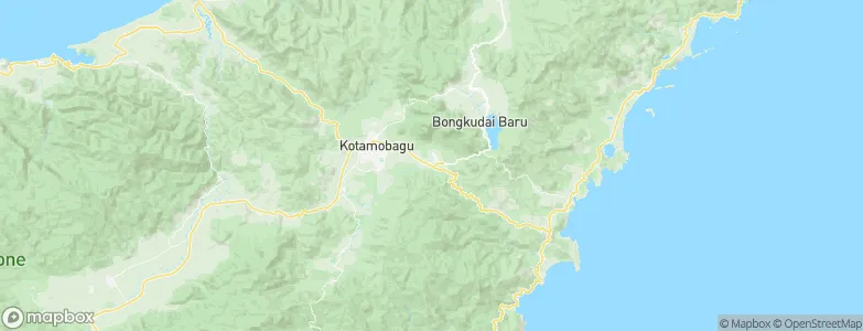 Modayag, Indonesia Map