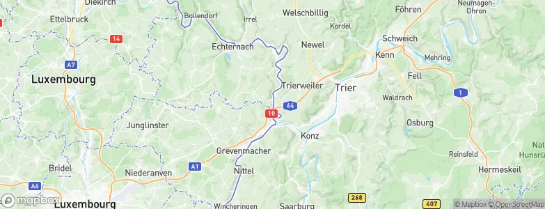 Moersdorf, Luxembourg Map