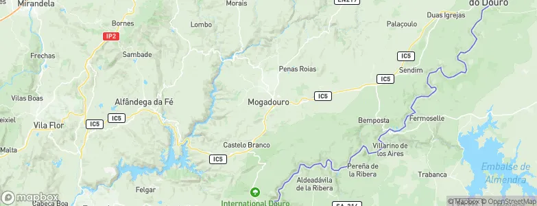 Mogadouro, Portugal Map
