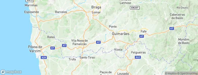 Mogege, Portugal Map