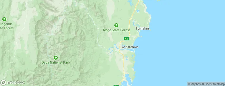 Mogendoura, Australia Map