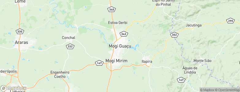 Mogi Guaçu, Brazil Map