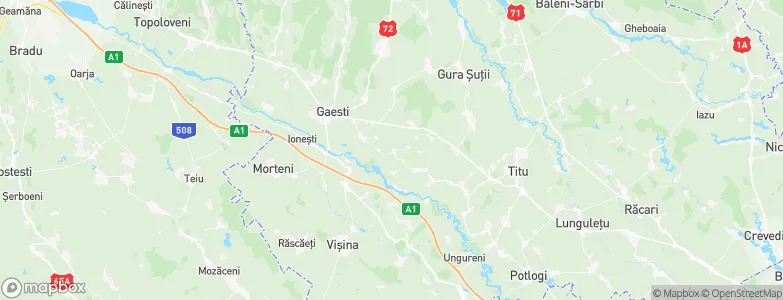 Mogoşani, Romania Map