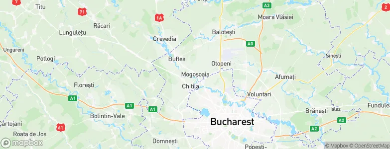 Mogoşoaia, Romania Map