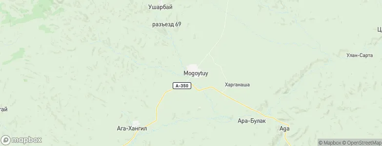 Mogoytuy, Russia Map