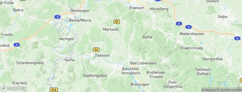 Möhra, Germany Map