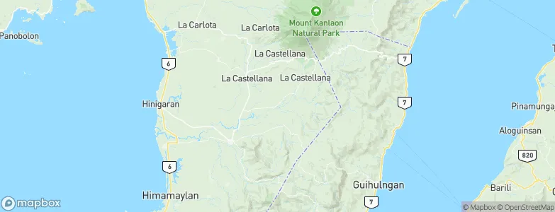 Moises Padilla, Philippines Map