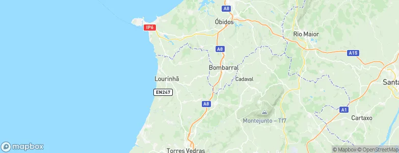 Moita dos Ferreiros, Portugal Map