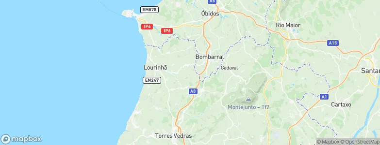 Moita Dos Ferreiros, Portugal Map