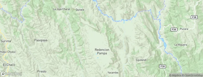 Mojocoya, Bolivia Map