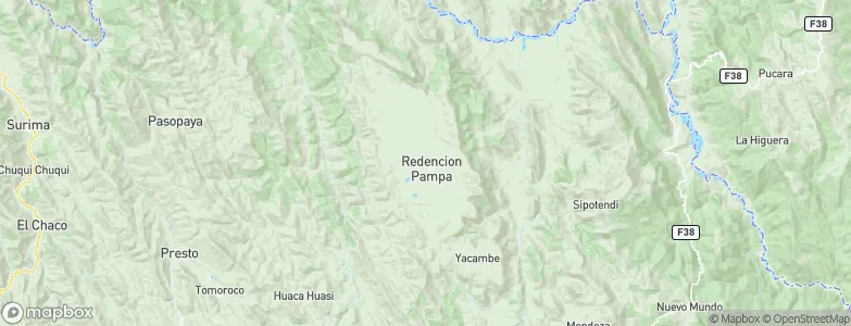Mojocoya, Bolivia Map