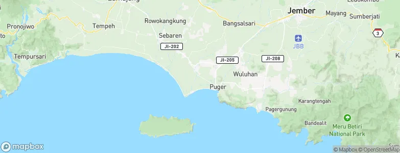 Mojomulyokrajan, Indonesia Map