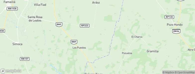 Mojón, Argentina Map