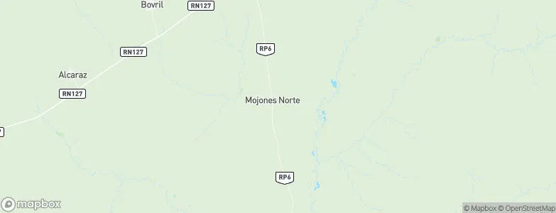 Mojones Norte, Argentina Map