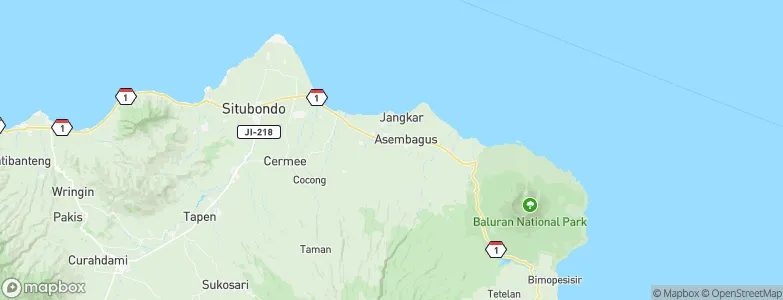 Mojosari, Indonesia Map