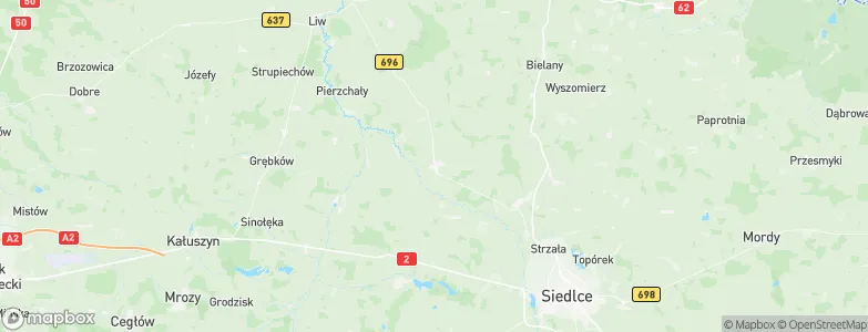 Mokobody, Poland Map