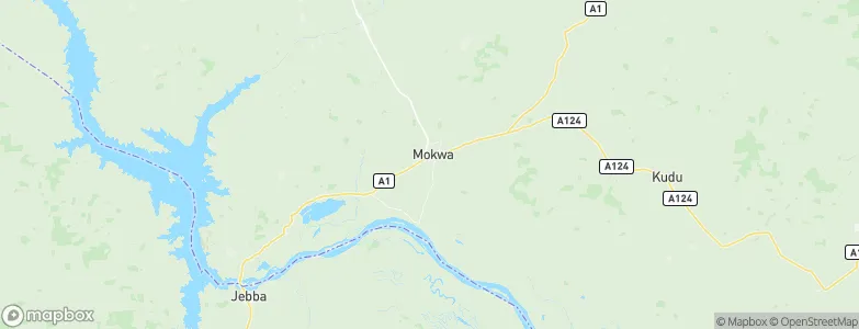 Mokwa, Nigeria Map