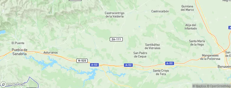 Molezuelas de la Carballeda, Spain Map