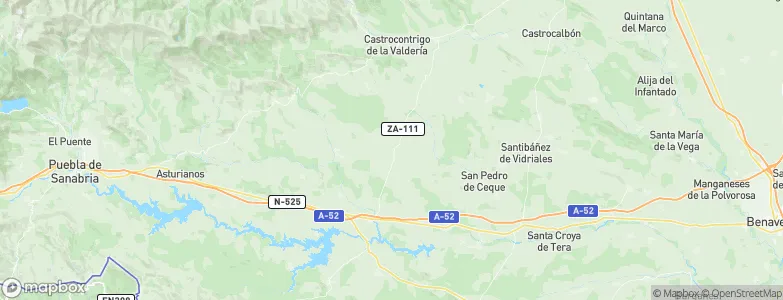 Molezuelas de la Carballeda, Spain Map
