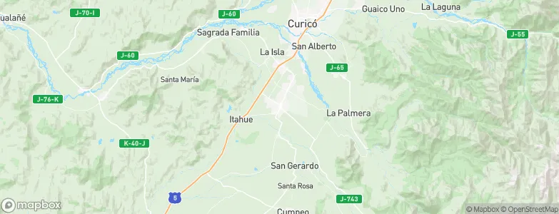 Molina, Chile Map