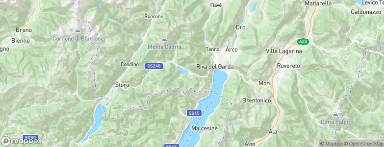 Molina di Ledro, Italy Map