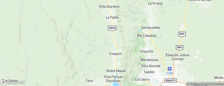 Molinari, Argentina Map