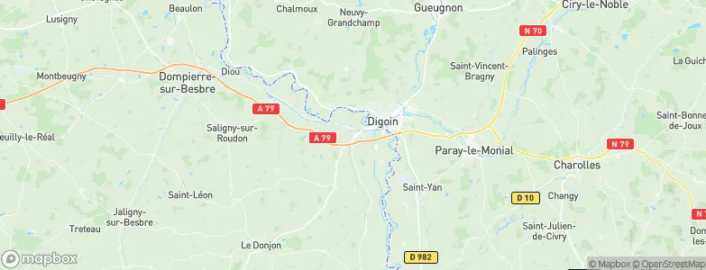 Molinet, France Map