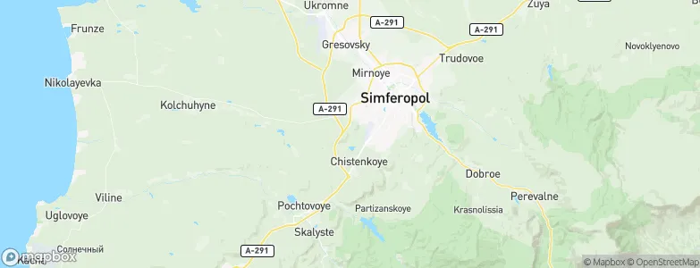 Molochnoye, Ukraine Map