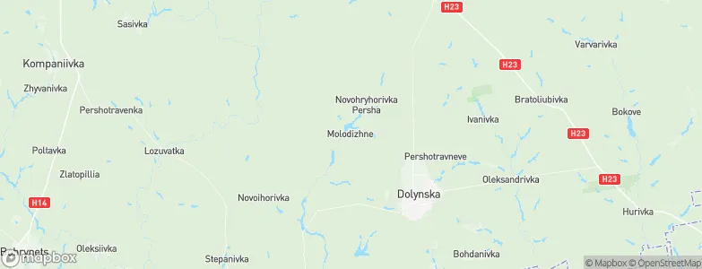 Molodizhne, Ukraine Map
