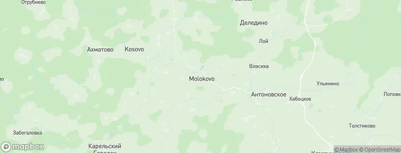 Molokovo, Russia Map