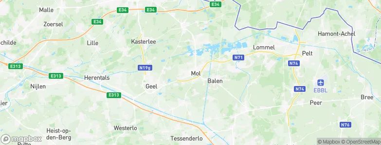 Molsveld, Belgium Map