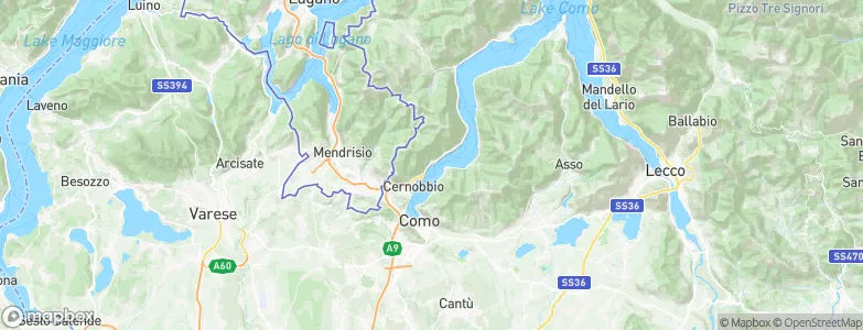 Moltrasio, Italy Map
