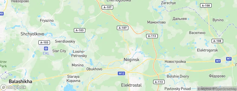 Molzino, Russia Map
