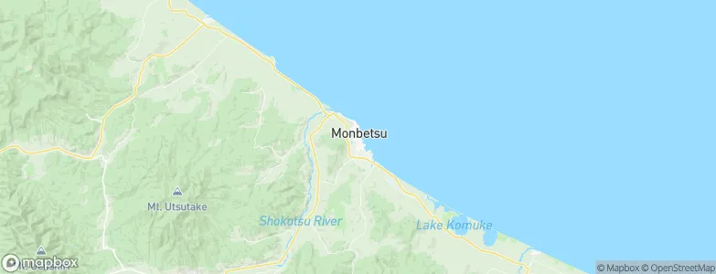 Mombetsu, Japan Map