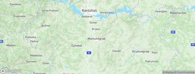 Momchilgrad, Bulgaria Map